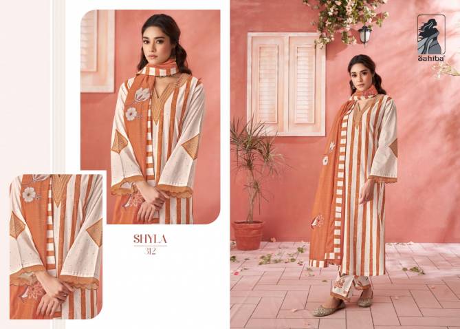 Shyla By Sahiba Digital Printed Cotton Dress Material Wholesale Market In Surat